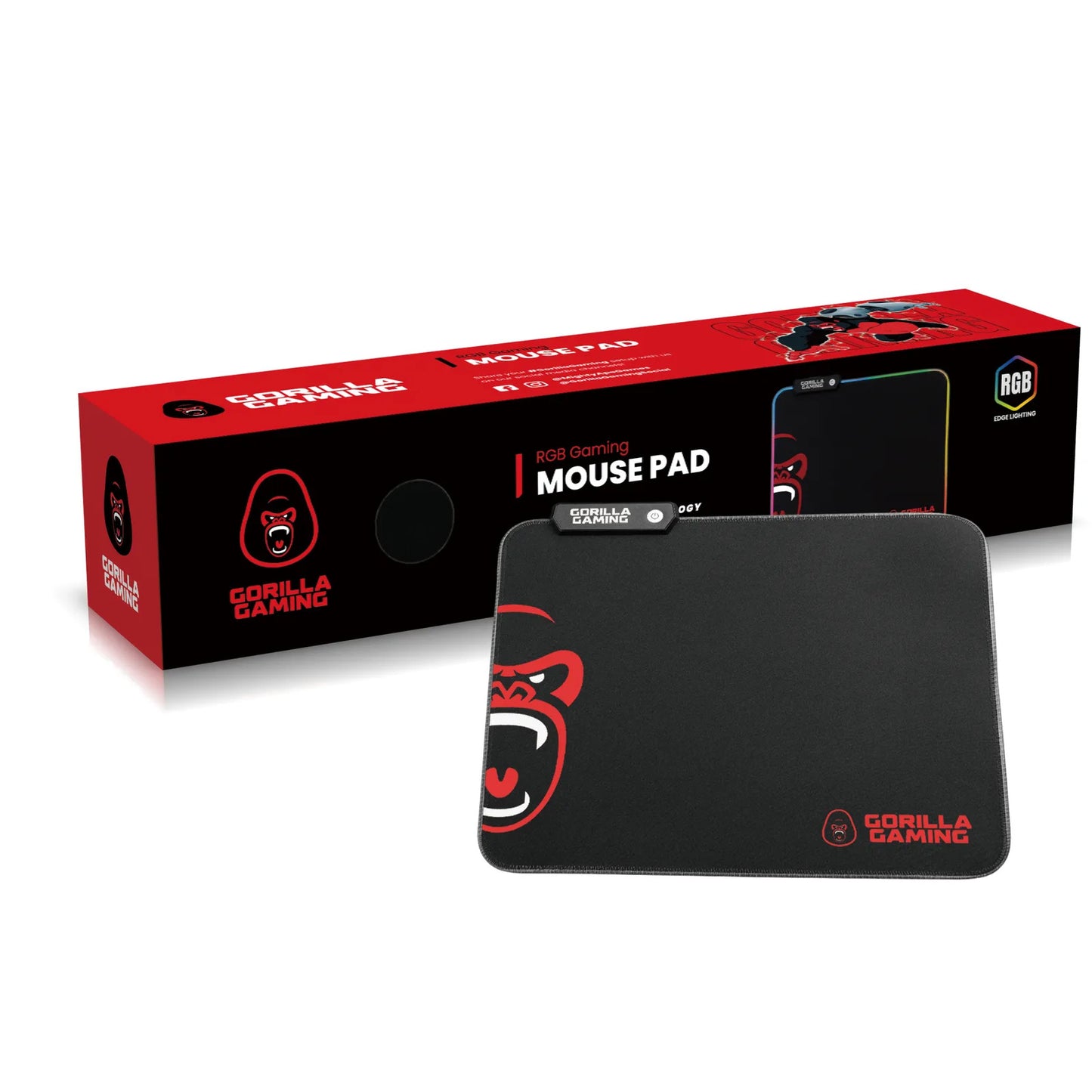 Gorilla Gaming RGB Gaming Mouse Pad
