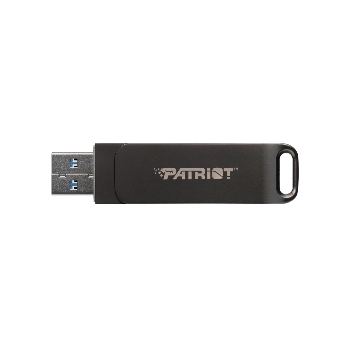 Patriot Rage 550 128GB USB 3.2 Gen 1 Type-A + Type-C Flash Drive 3Yr Wty
