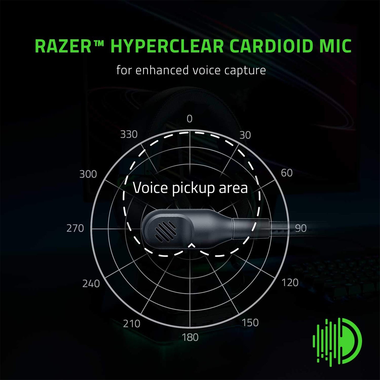 Razer BlackShark V2 X USB Wired Esports Gaming Headset