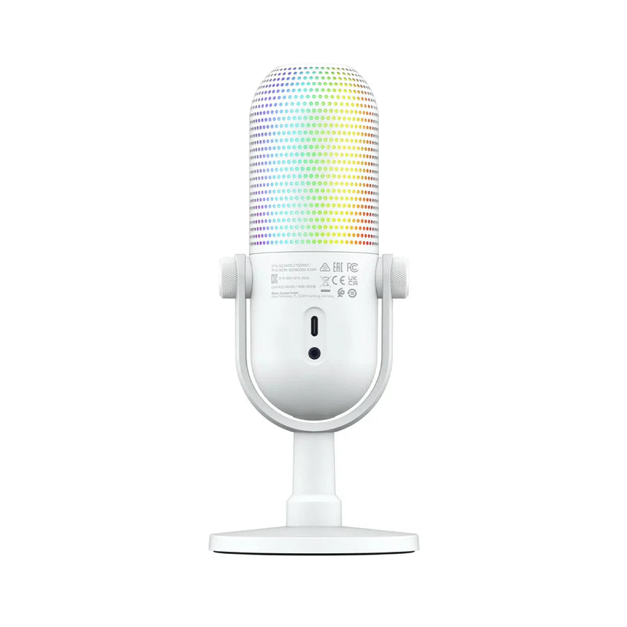 Razer Seiren V3 Chroma USB Condenser Microphone - White
