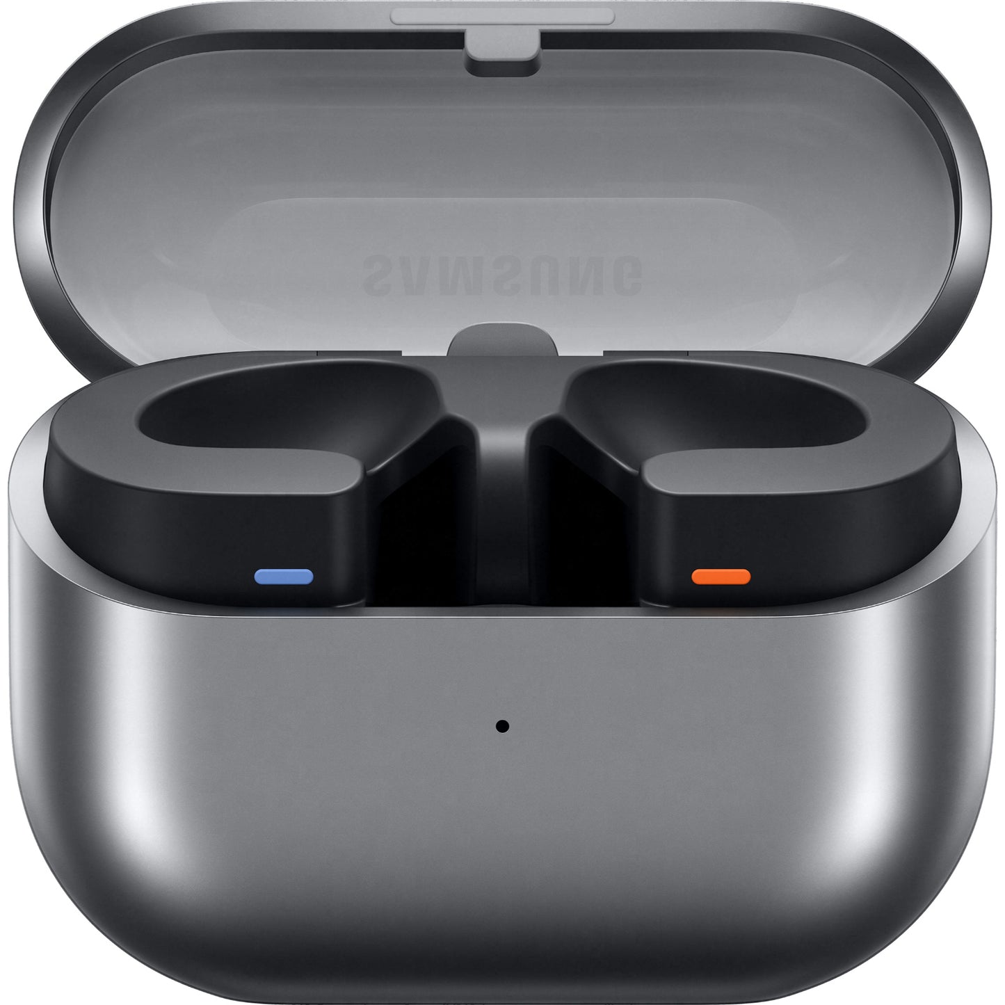 Samsung Galaxy Buds3 True Wireless Noise Cancelling Open-fit Earbuds - Silver - Galaxy AI enabled