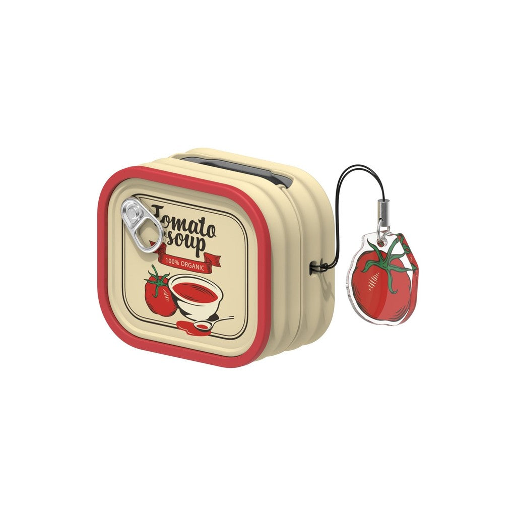 Samsung Galaxy Buds4 Food Can Case - Tomato Soup (For Galaxy Buds4 & Galaxy Buds4 Pro)