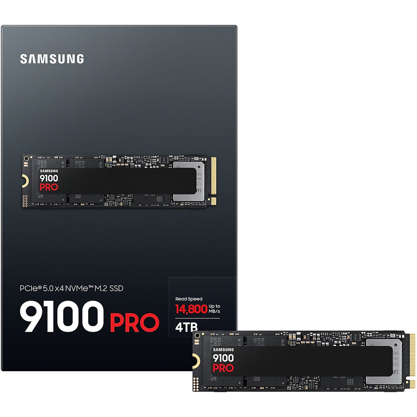 Samsung 9100 Pro 4TB 14800MB/s PCIe 5.0 M.2 NVMe SSD