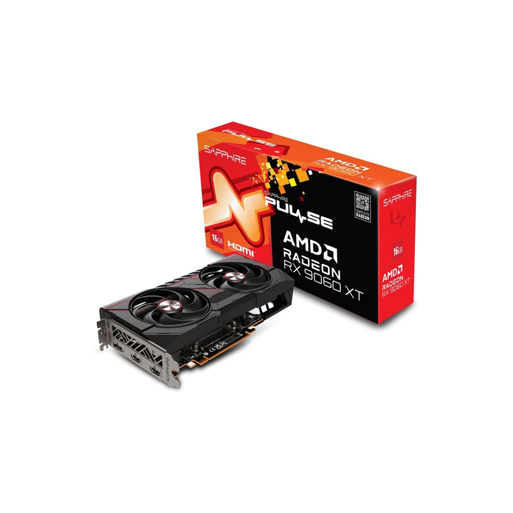 Sapphire Pulse AMD Radeon RX 9060 XT 16GB GDDR6 Graphics Card