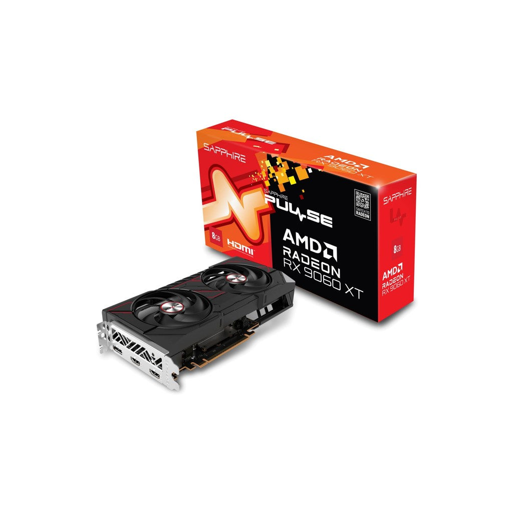 Sapphire Pulse AMD Radeon RX 9060 XT Gaming OC 8GB GDDR6 Graphics Card