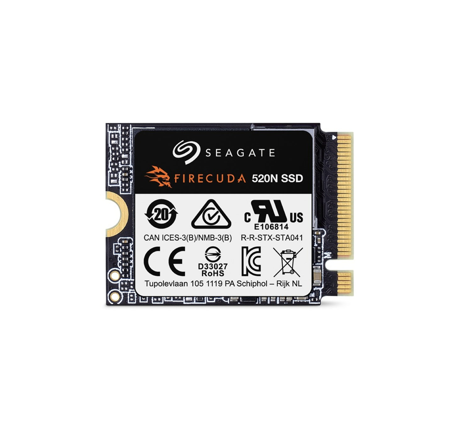 Seagate Firecuda 520N 2TB PCIe 4.0 M.2 2230 NVMe SSD