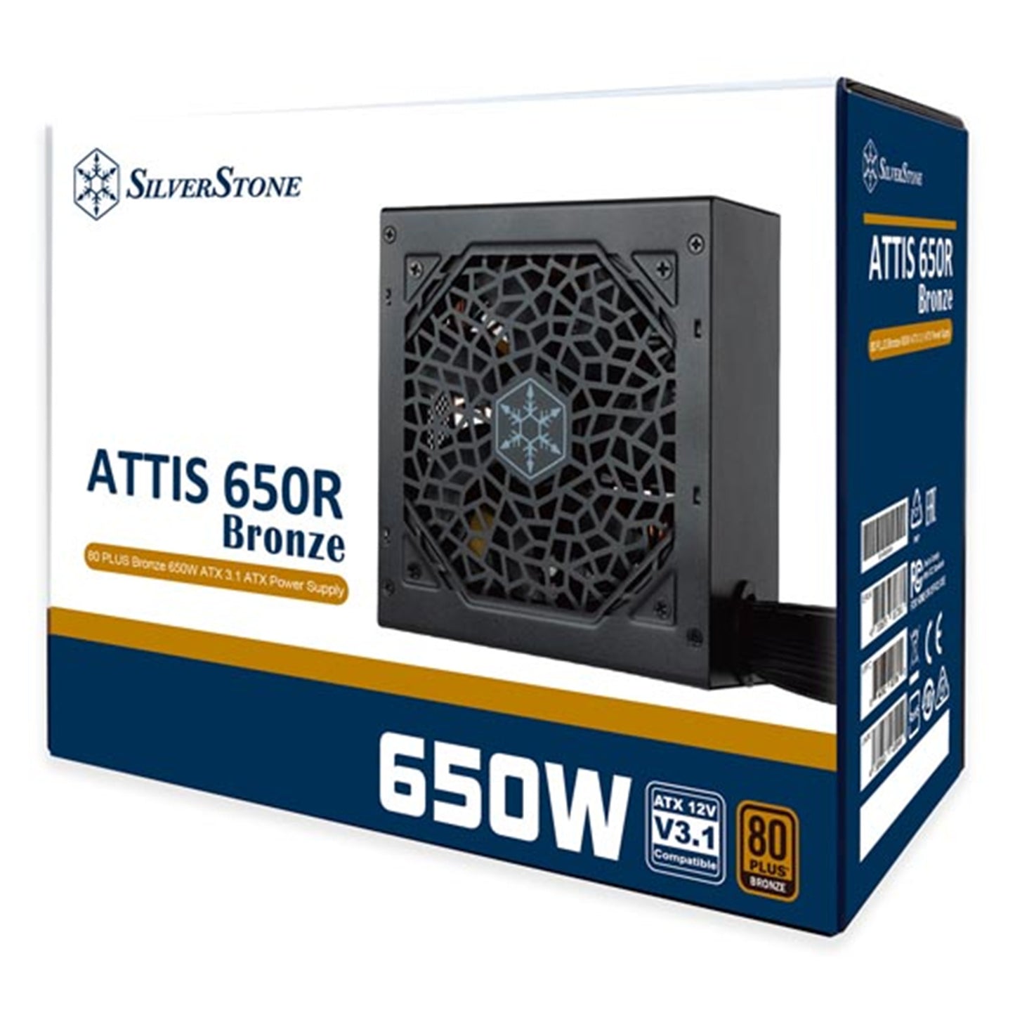 SilverStone ATTIS 650R 650W 80Plus Bronze ATX PSU
