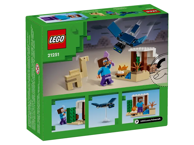 LEGO Minecraft 21251 Steve's Desert Expedition