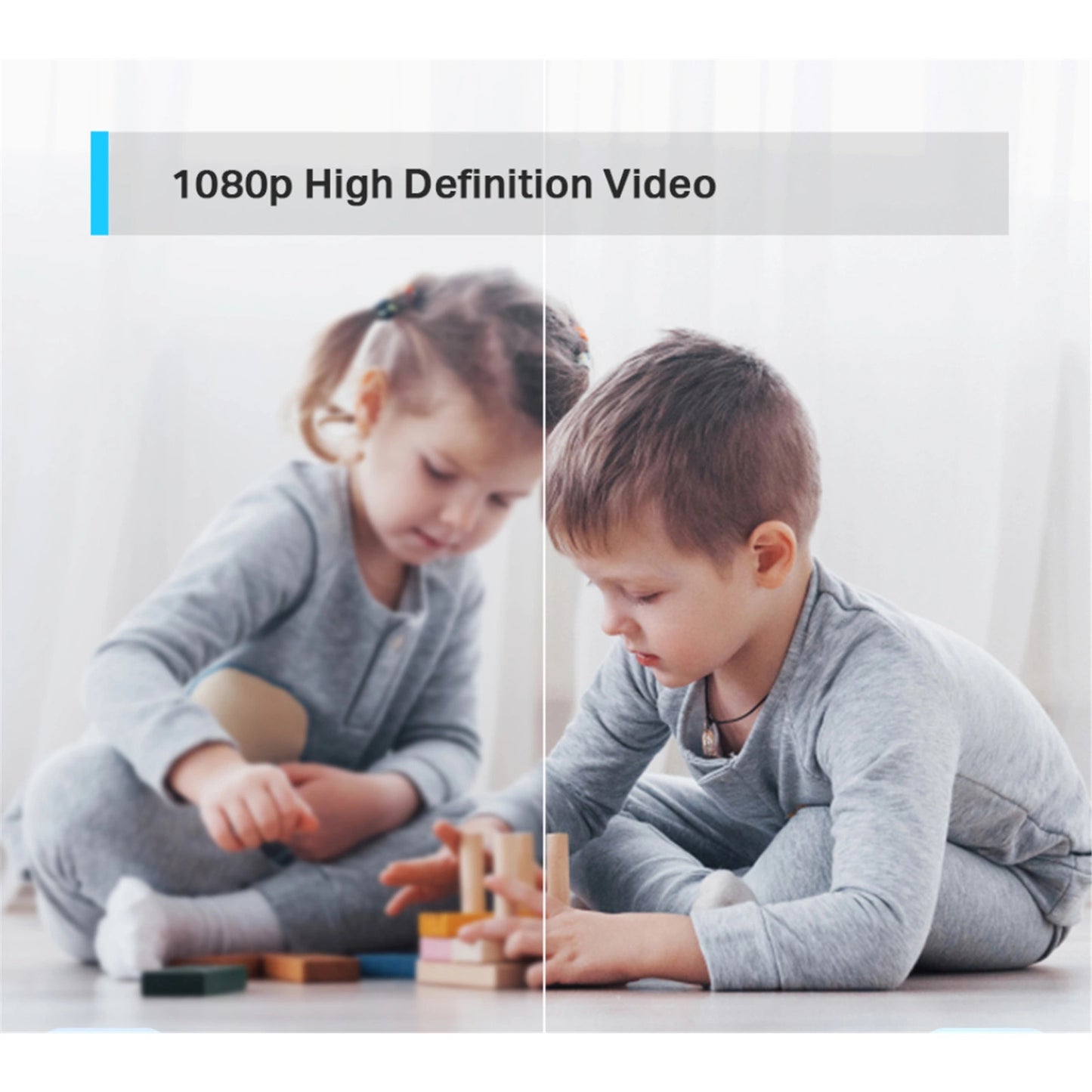 TP-Link Tapo C200P2 2MP/1080P Indoor PT Wi-Fi Camera (Twin Pack)