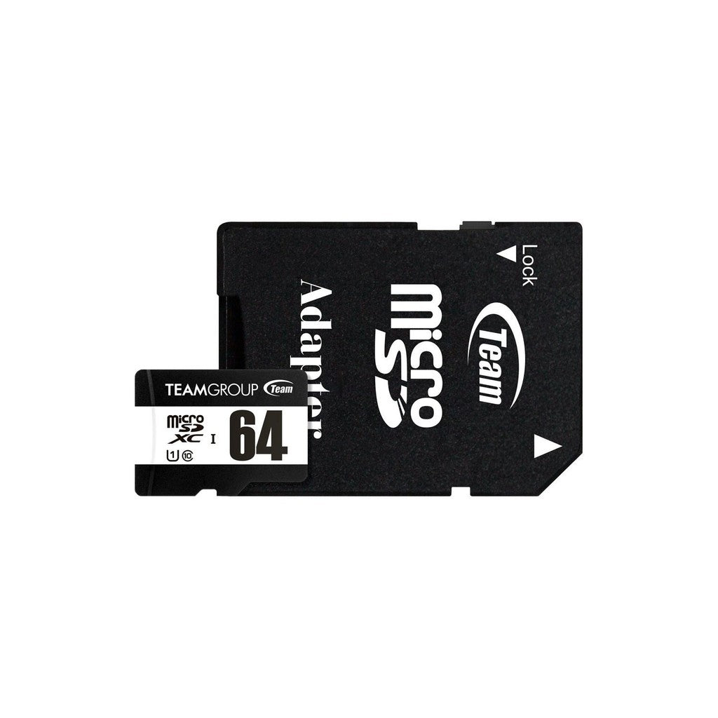 TeamGroup 64GB microSD Card with Adapter