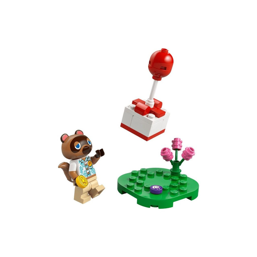 LEGO Animal Crossing 30731 Tom Nook and Flying Present