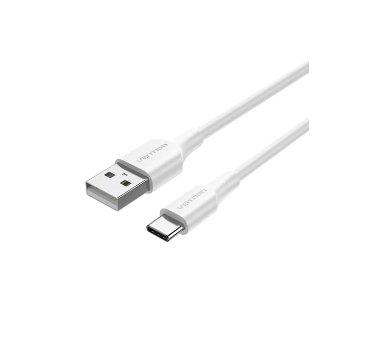 VENTION USB 2.0 A MALE TO C MALE 3A CABLE 1M WHITE