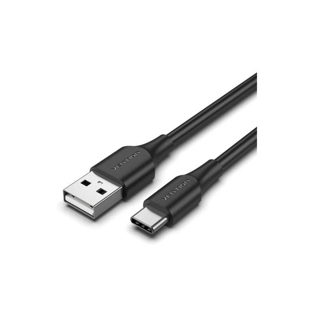 VENTION USB 2.0 A MALE TO C MALE 3A CABLE 1M - Black