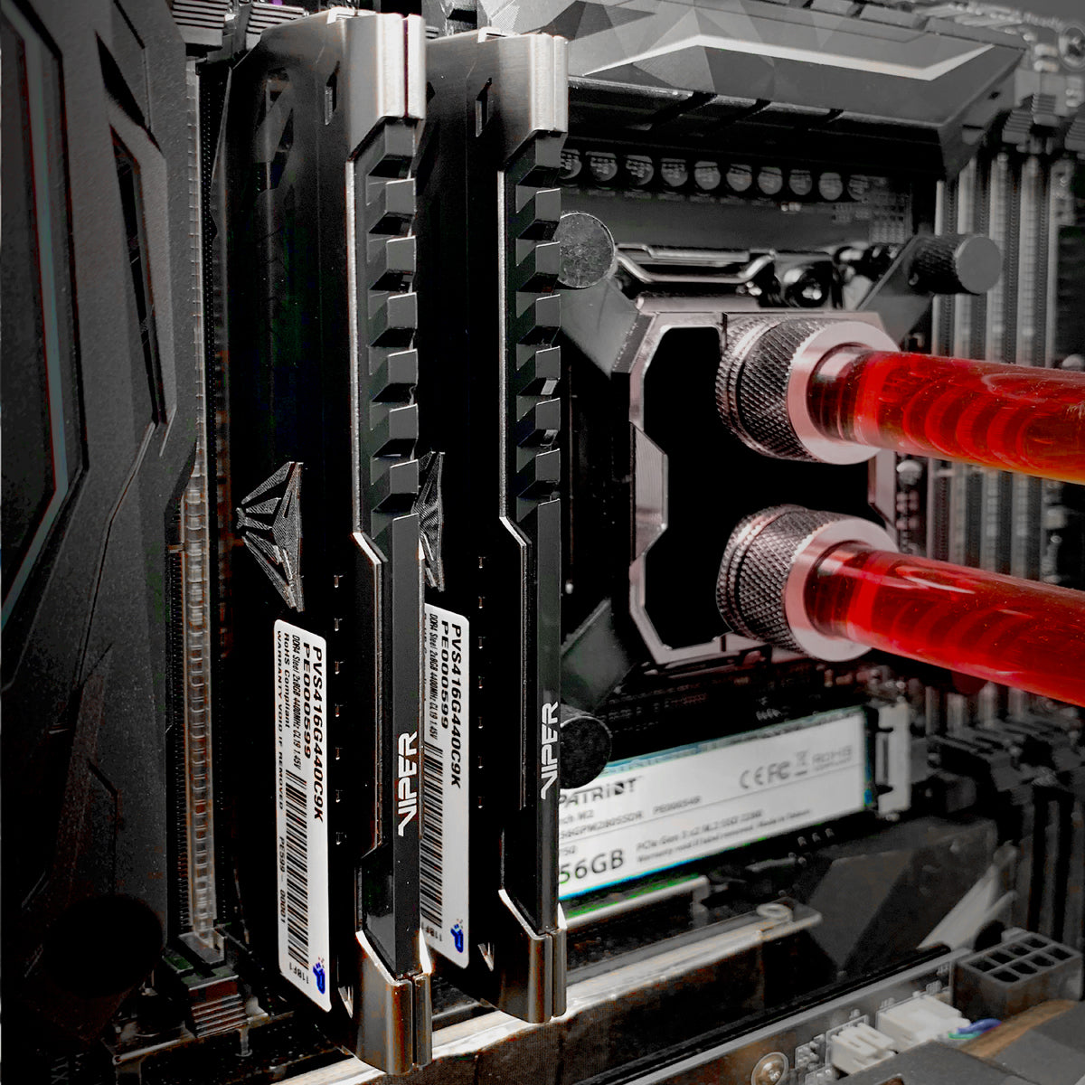 32GB (2x16) Patriot Viper Steel 3200mhz CL16 DDR4 RAM