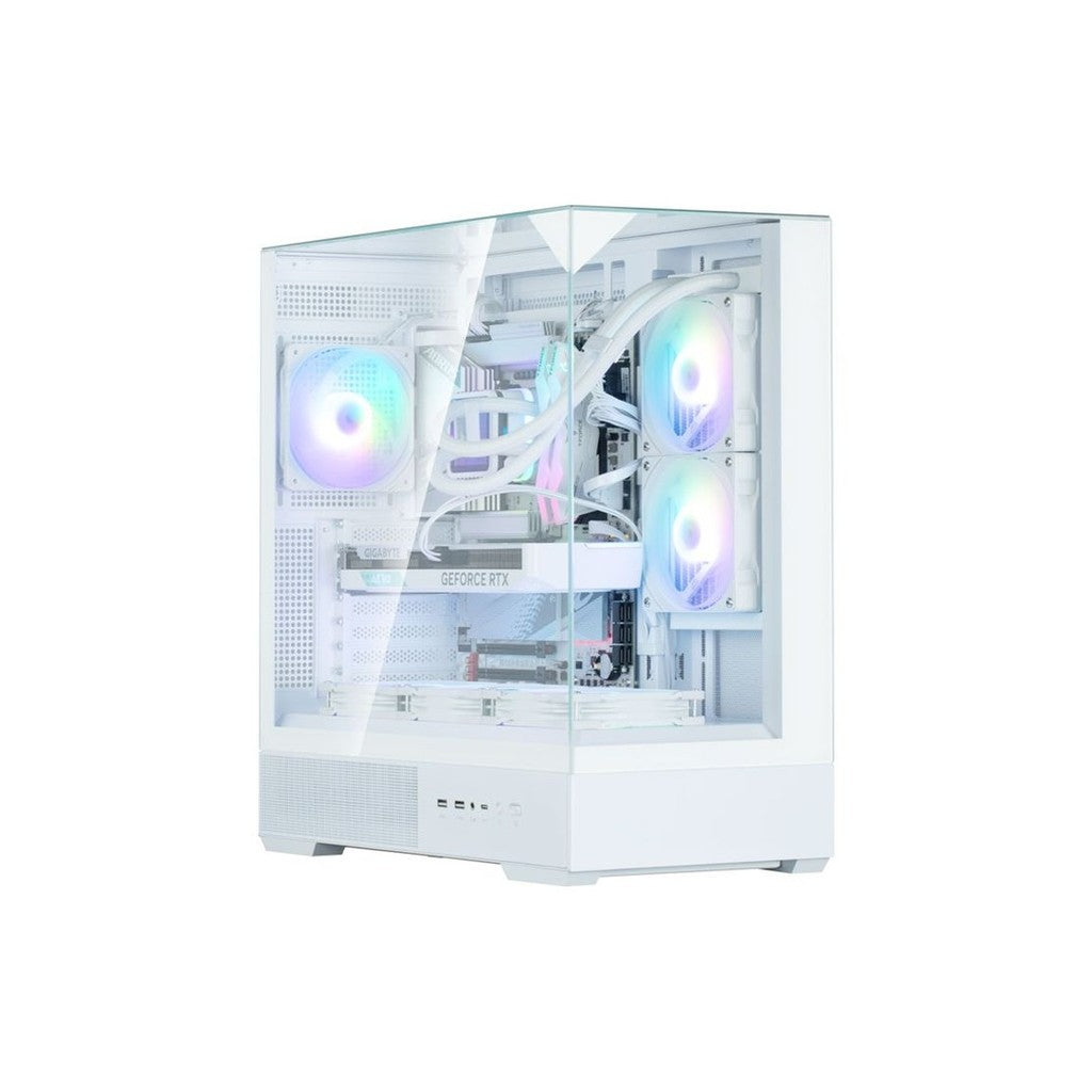 Zalman P40 Prism White ATX Mid Tower Case