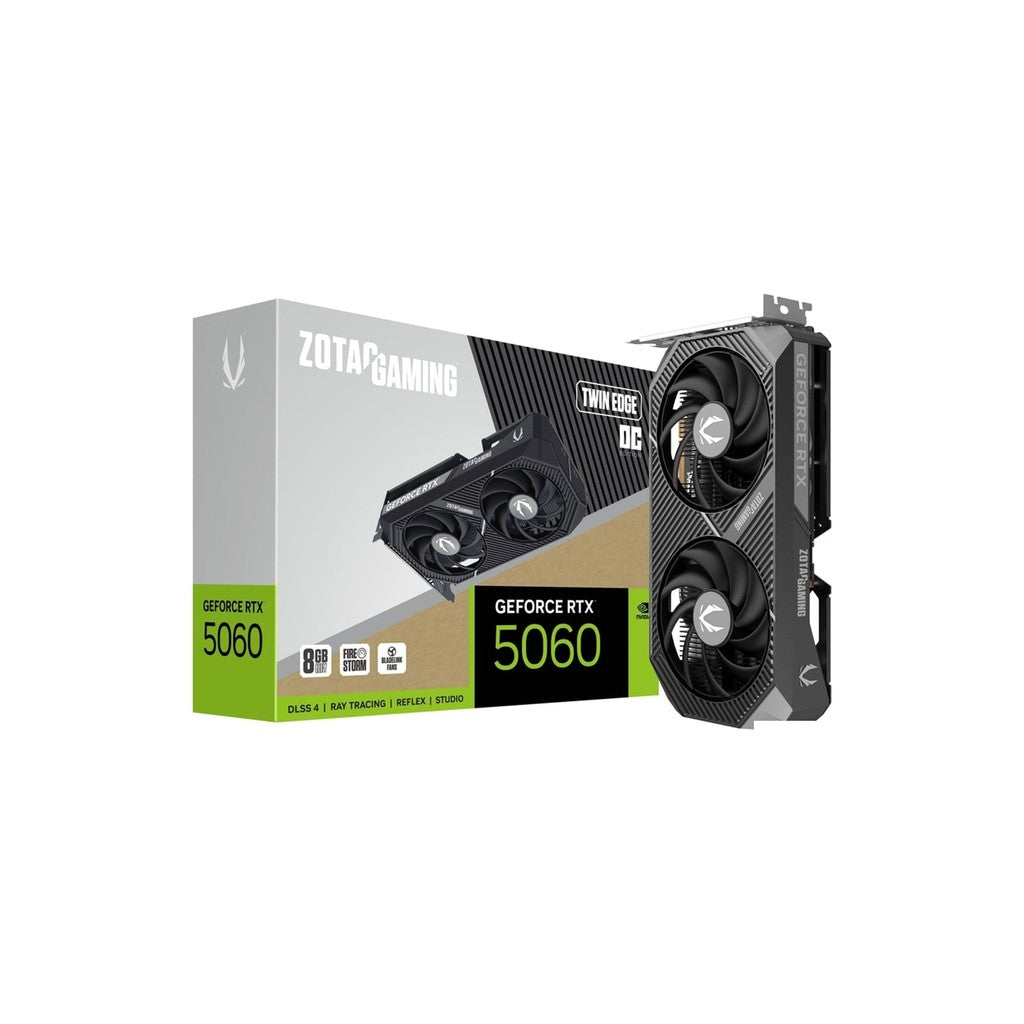 Zotac NVIDIA GeForce RTX 5060 TWIN Edge OC 8GB GDDR7 Graphics Card