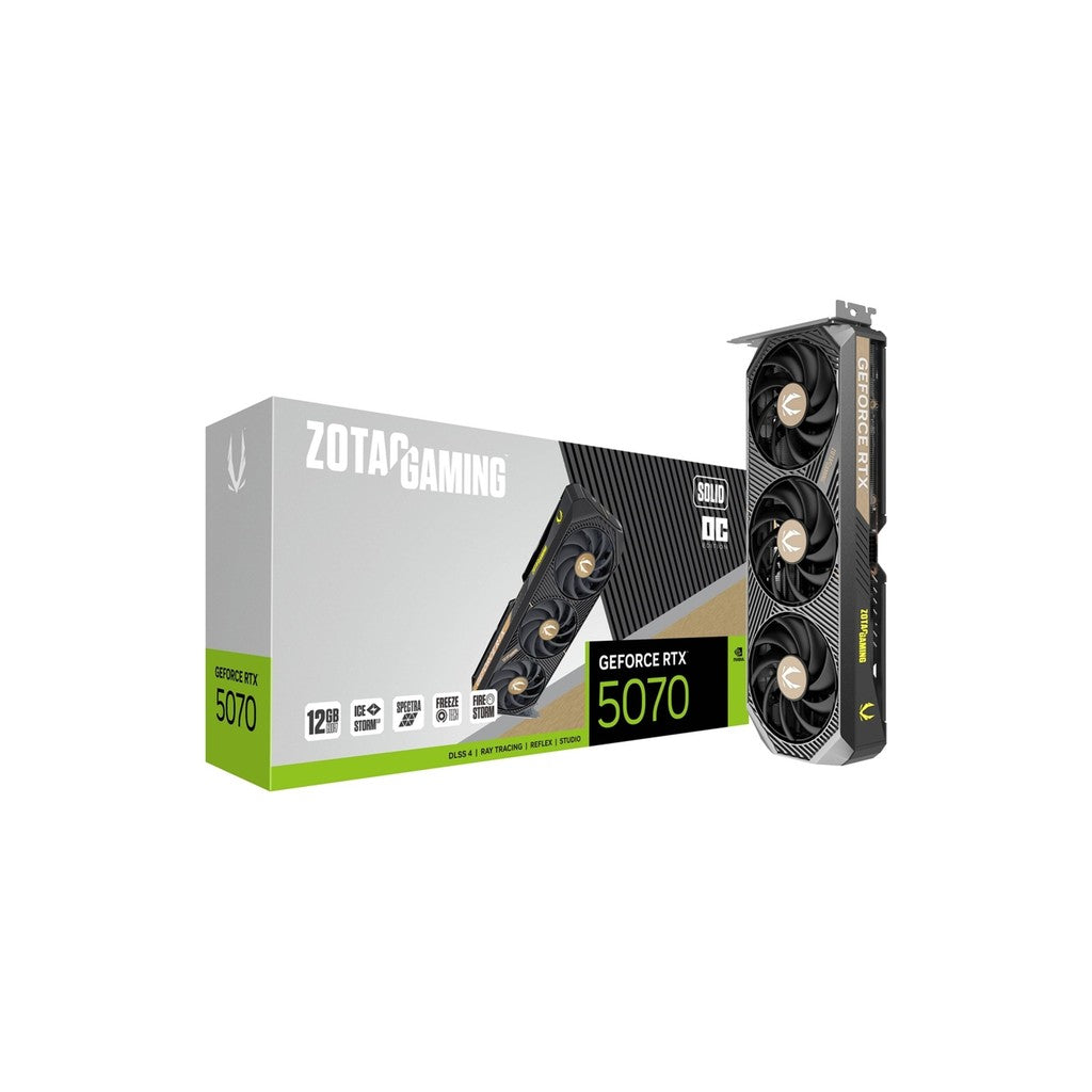 CHEAPIES - Zotac NVIDIA GeForce RTX 5070 SOLID OC GDDR7 12GB Graphics Card