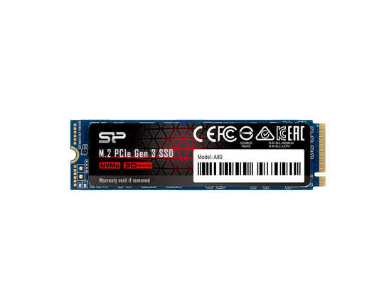 Silicon Power A80 256GB M.2 NVMe SSD 5Yr Wty