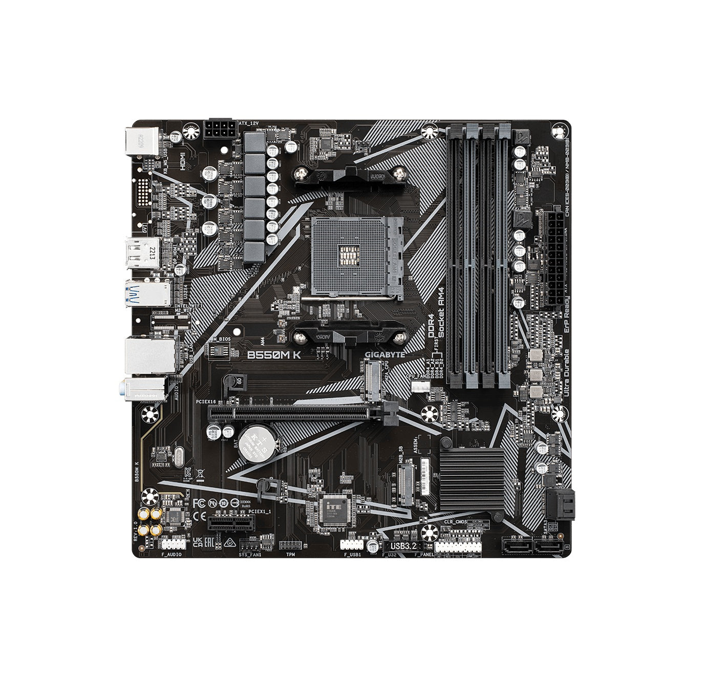 Gigabyte B550M K mATX Motherboard