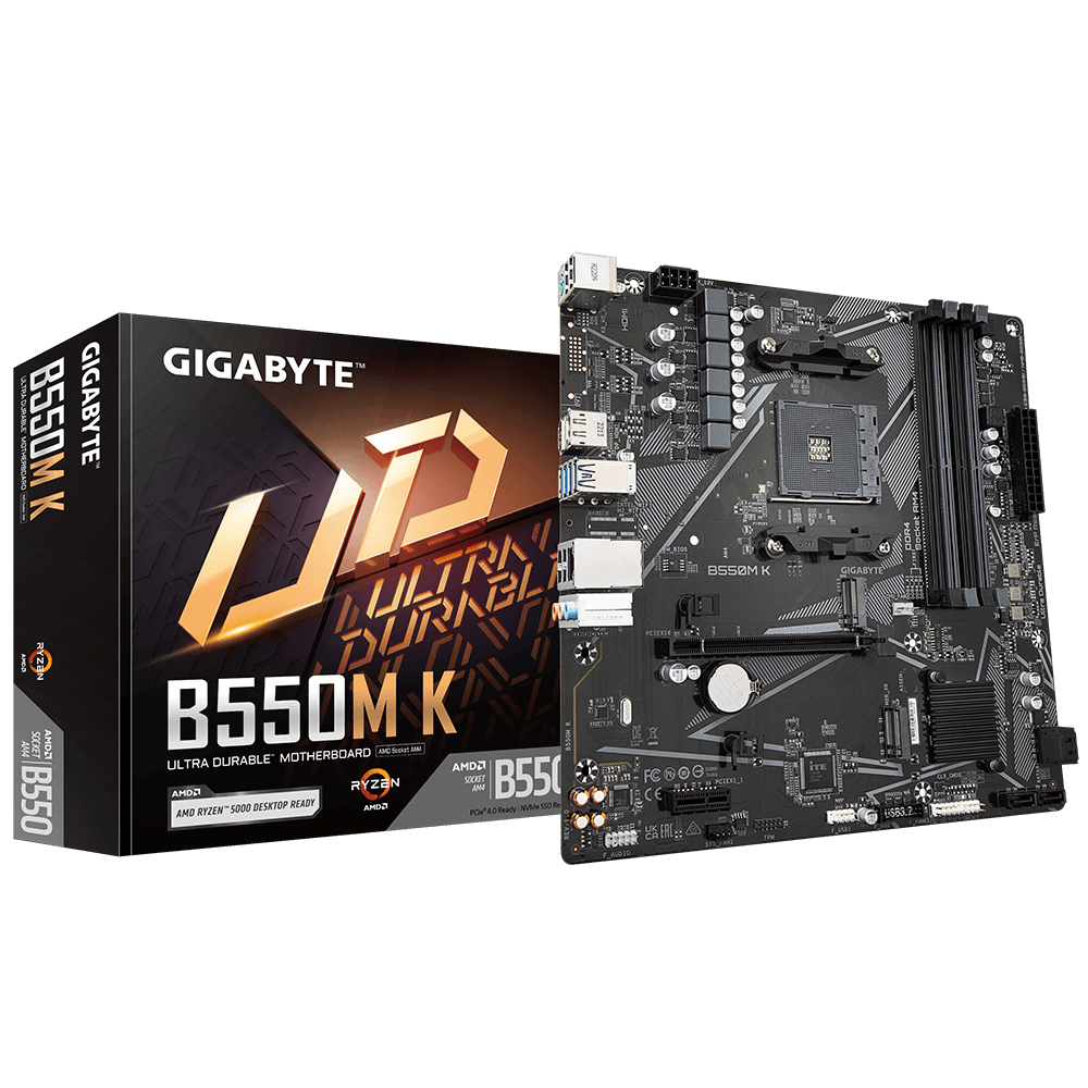 Gigabyte B550M K mATX Motherboard