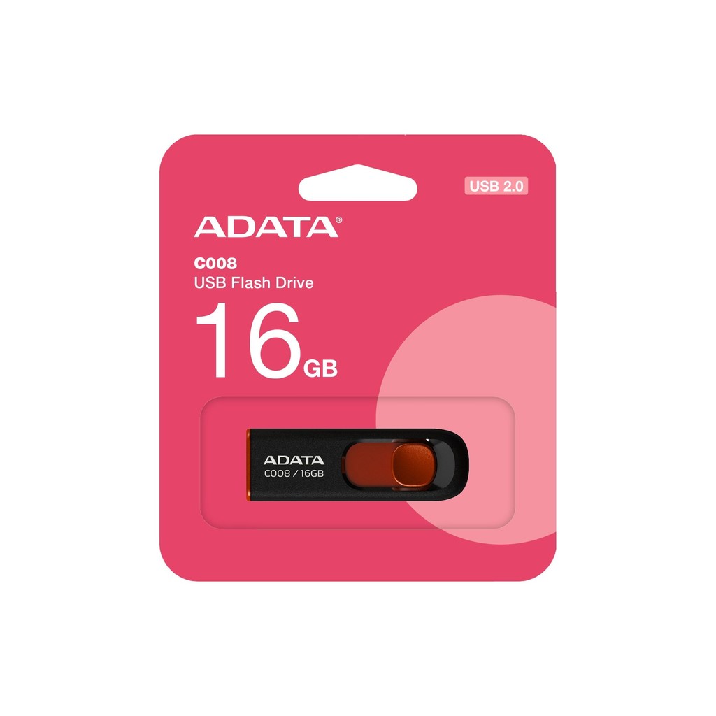 ADATA C008 16GB USB 2.0 Flash Drive