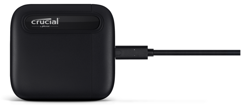 Crucial X6 4TB External SSD USB3.2 Gen2 3Yr Wty