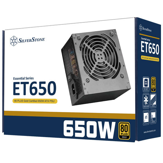 SilverStone ET650-G 650W 80Plus Gold ATX PSU