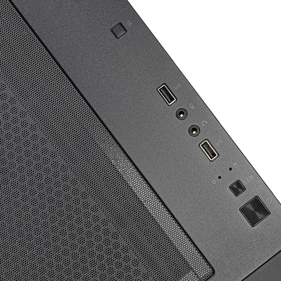 SilverStone Fara 312X ARGB Black mATX Case