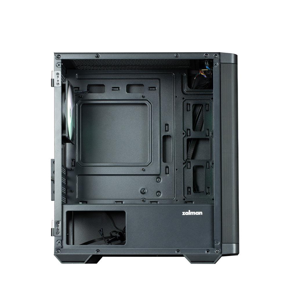 Zalman M4 mATX Black Mini Tower Case 3x120mm RGB