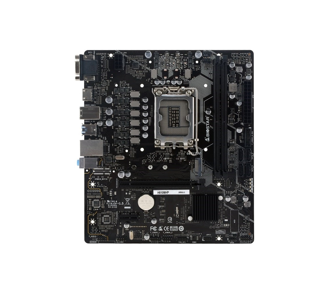 Biostar H610MHP mATX Motherboard