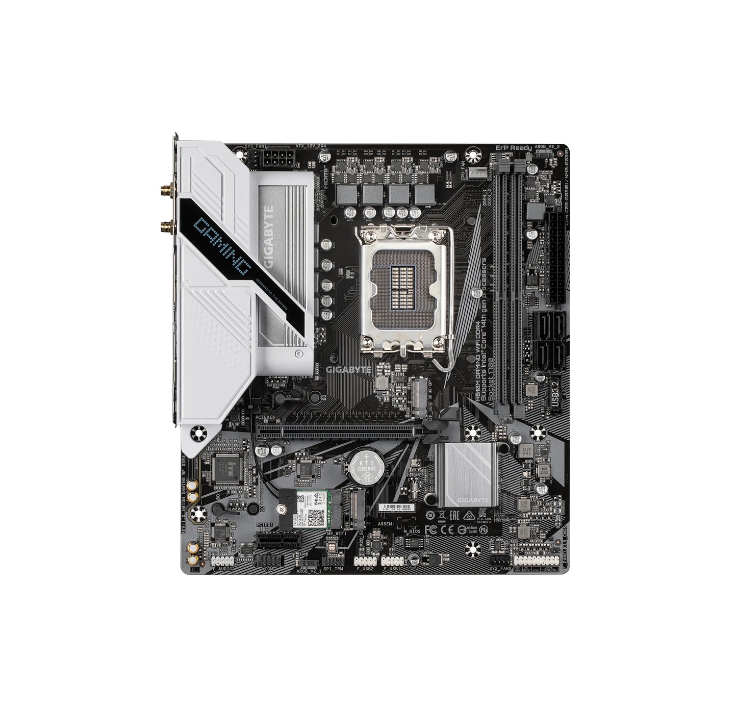 Gigabyte H610M GAMING WIFI DDR4 mATX Motherboard