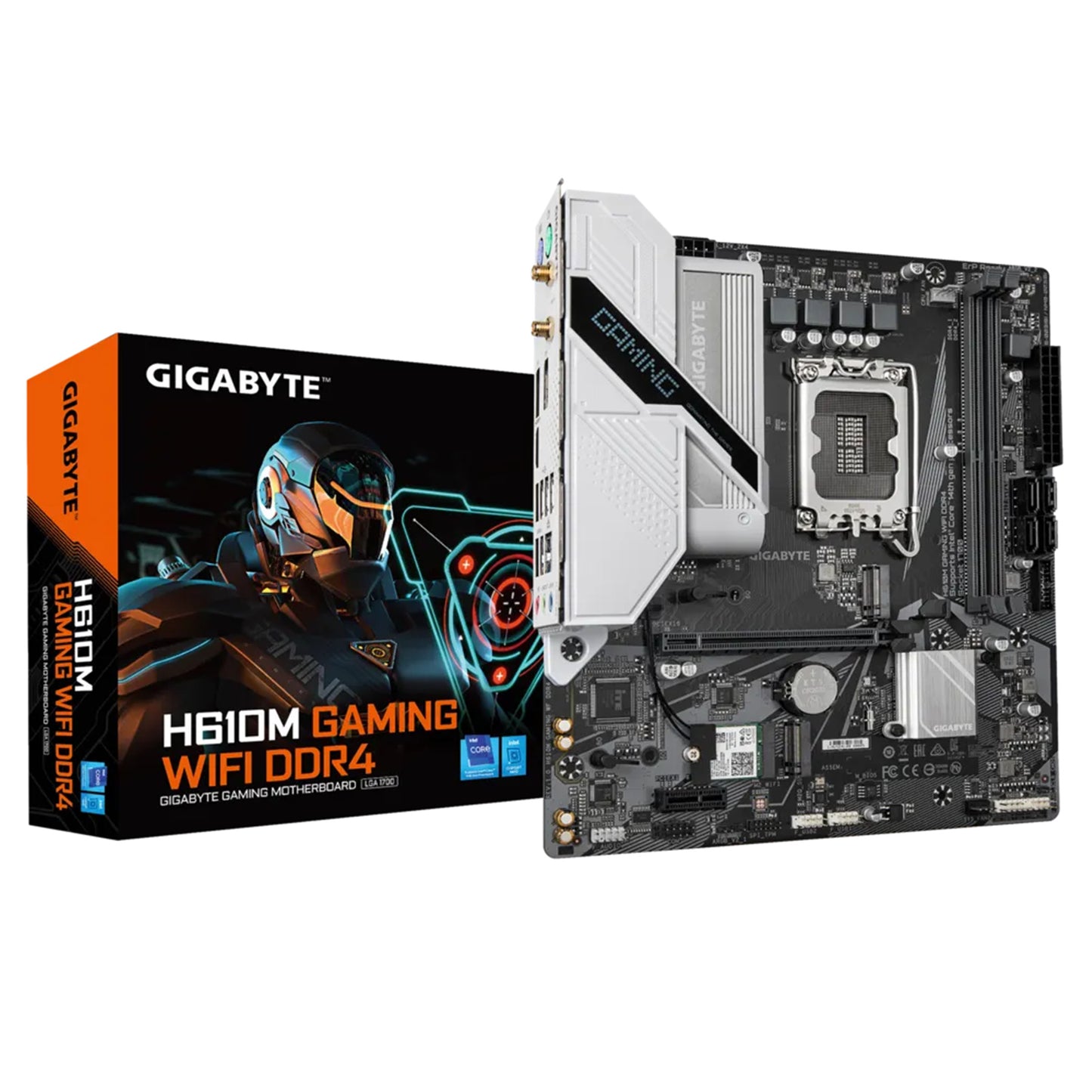 Gigabyte H610M GAMING WIFI DDR4 mATX Motherboard