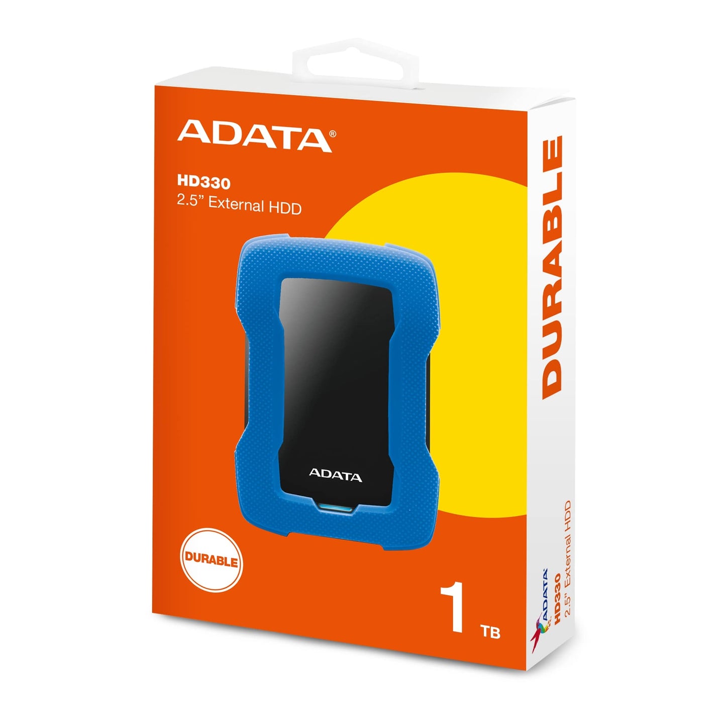ADATA HD330 1TB Durable External HDD 3Yr Wty - Blue
