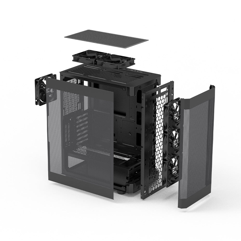 Zalman I4 ATX Black Mid Tower Case