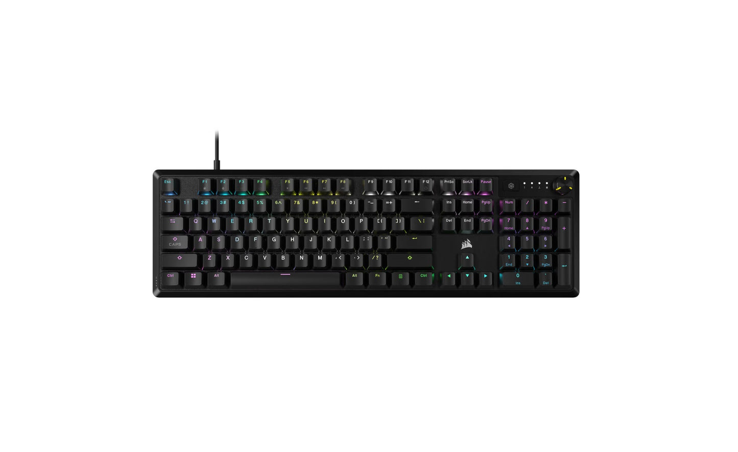 CORSAIR K70 CORE RGB MECHANICAL GAMING KEYBOARD - Black