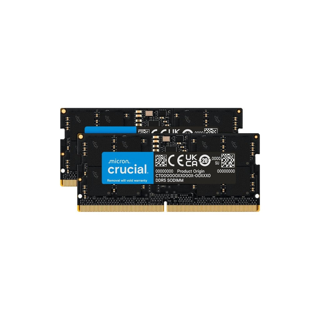 16GB (2x8) Crucial 4800mhz DDR5 SODIMM RAM