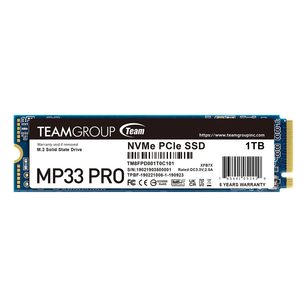 TeamGroup MP33 Pro 1TB M.2 NVMe SSD