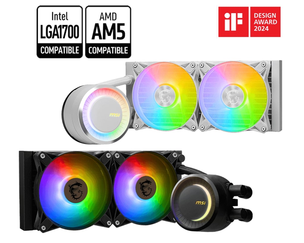 MSI MAG CORELIQUID E240 240mm AIO Water Cooler