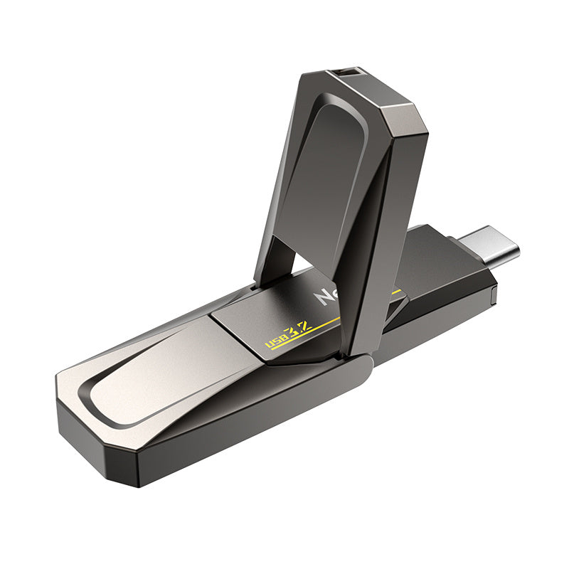 Netac US5 128GB USB3.2 Type-A + Type-C External SSD