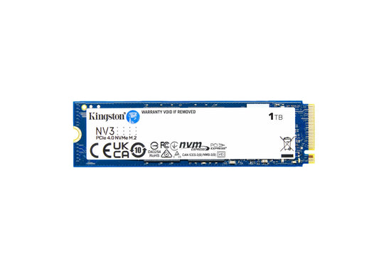 Kingston NV3 1TB 6000MB/s PCIe 4.0 M.2 NVMe SSD