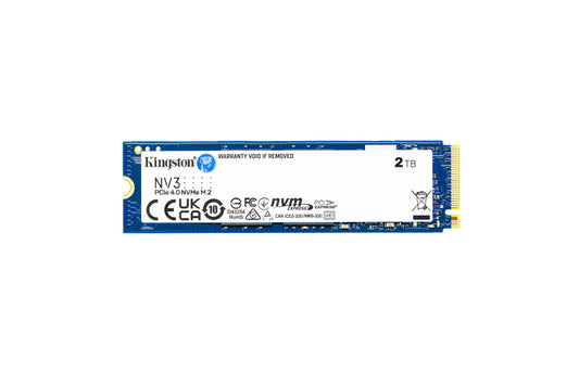 Kingston NV3 4TB 6000MB/s PCIe 4.0 M.2 NVMe SSD