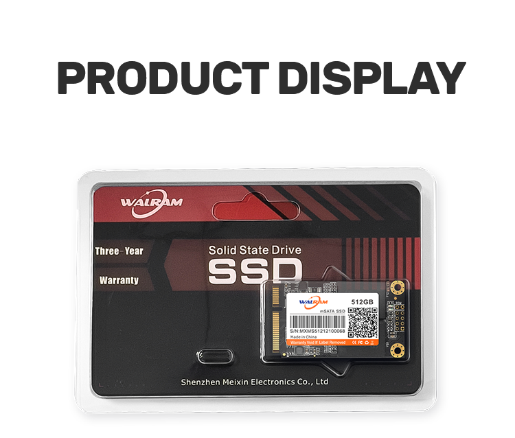 Walram 1TB MSATA SSD 3Yr Wty