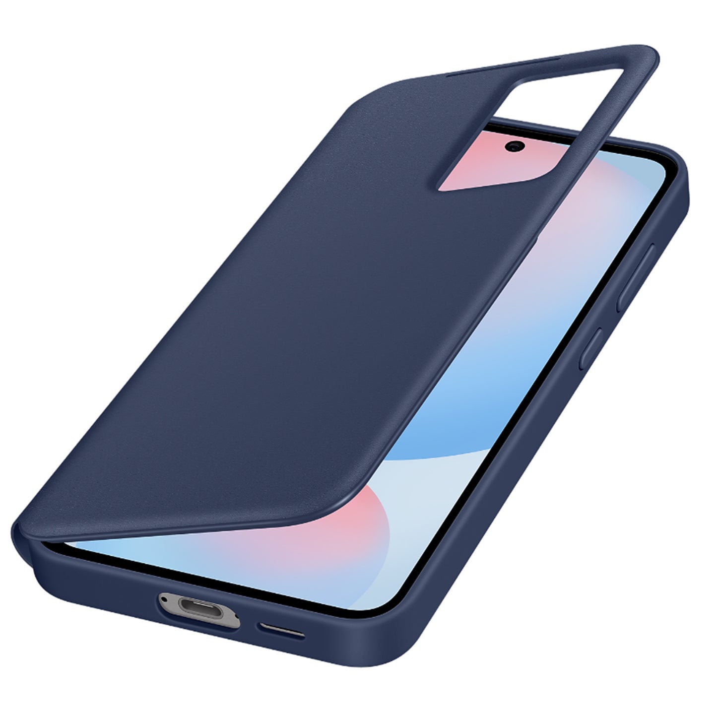 Samsung Galaxy S24 FE Smart View Wallet Case - Blue