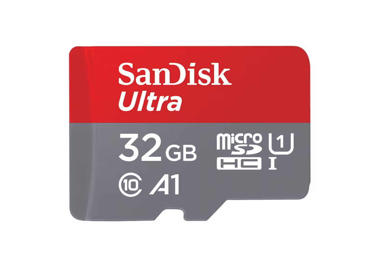 SanDisk Ultra MicroSDHC 32GB Memory Card with SD Adapter 10Yr Wty