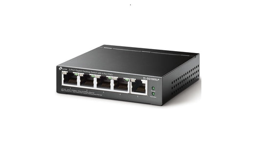TP-Link SG1005LP 5 Port Gigabit Switch with 4x PoE+ Ports