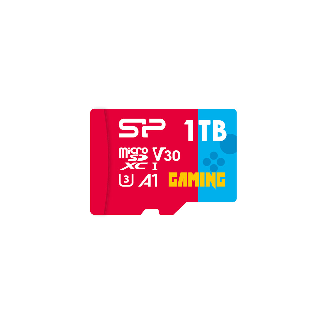 Silicon Power Superior Gaming 1TB microSD Card with Adapter 5Yr Wty