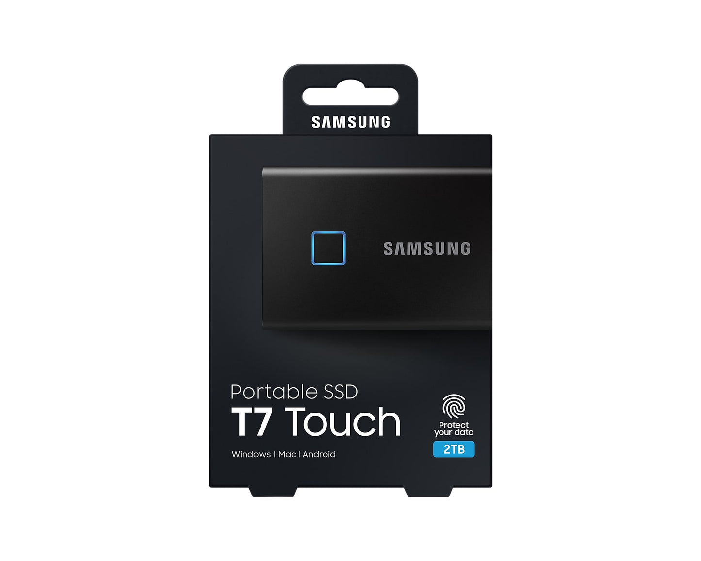 Samsung T7 Touch 2TB External SSD USB3.2 Gen2