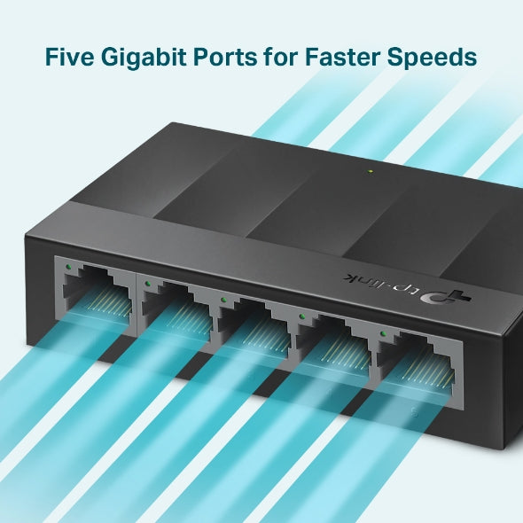 TP-Link LS1005G 5 Port Gigabit Desktop Switch