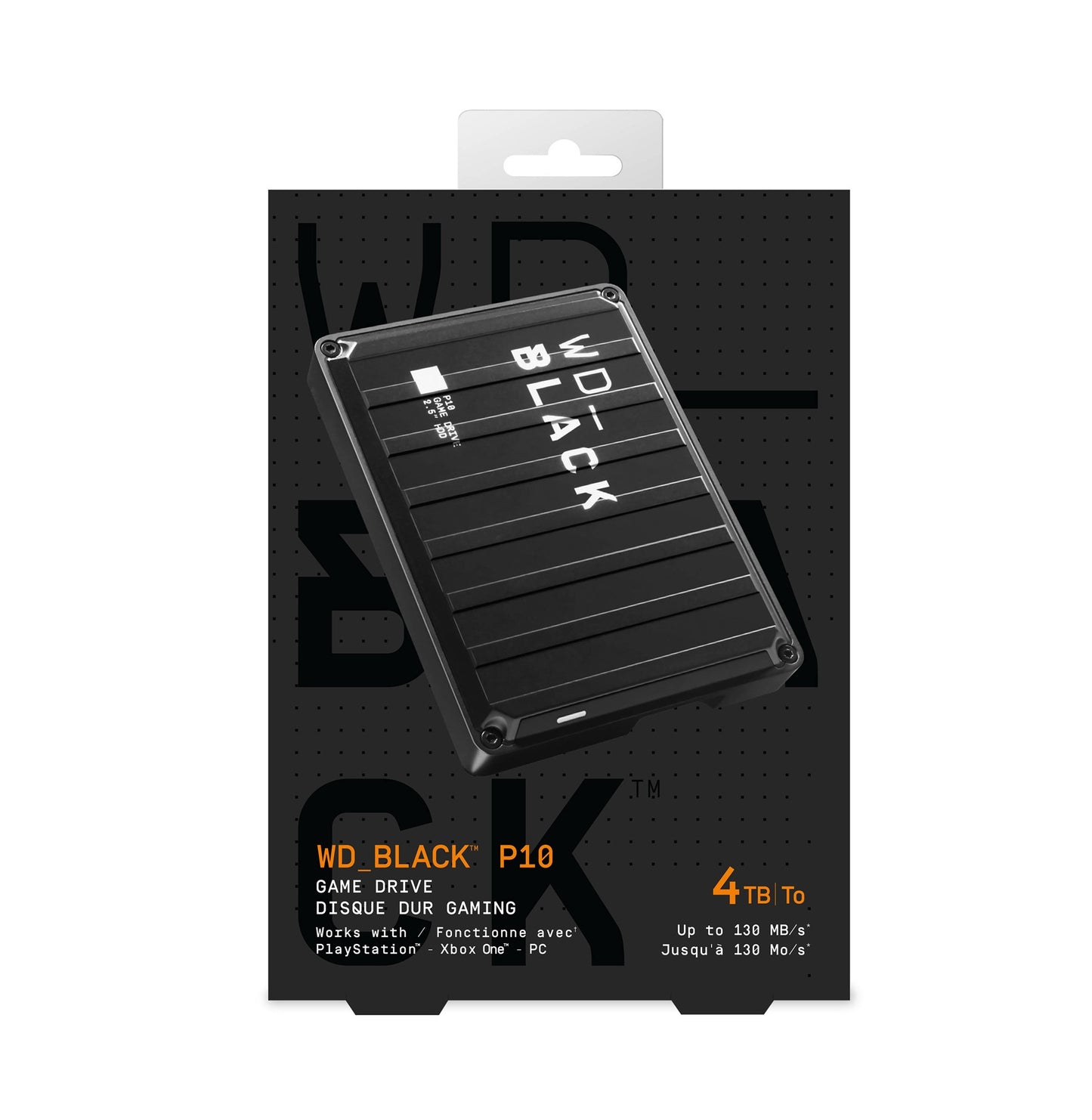 WD Black P10 4TB Game Drive Portable External HDD