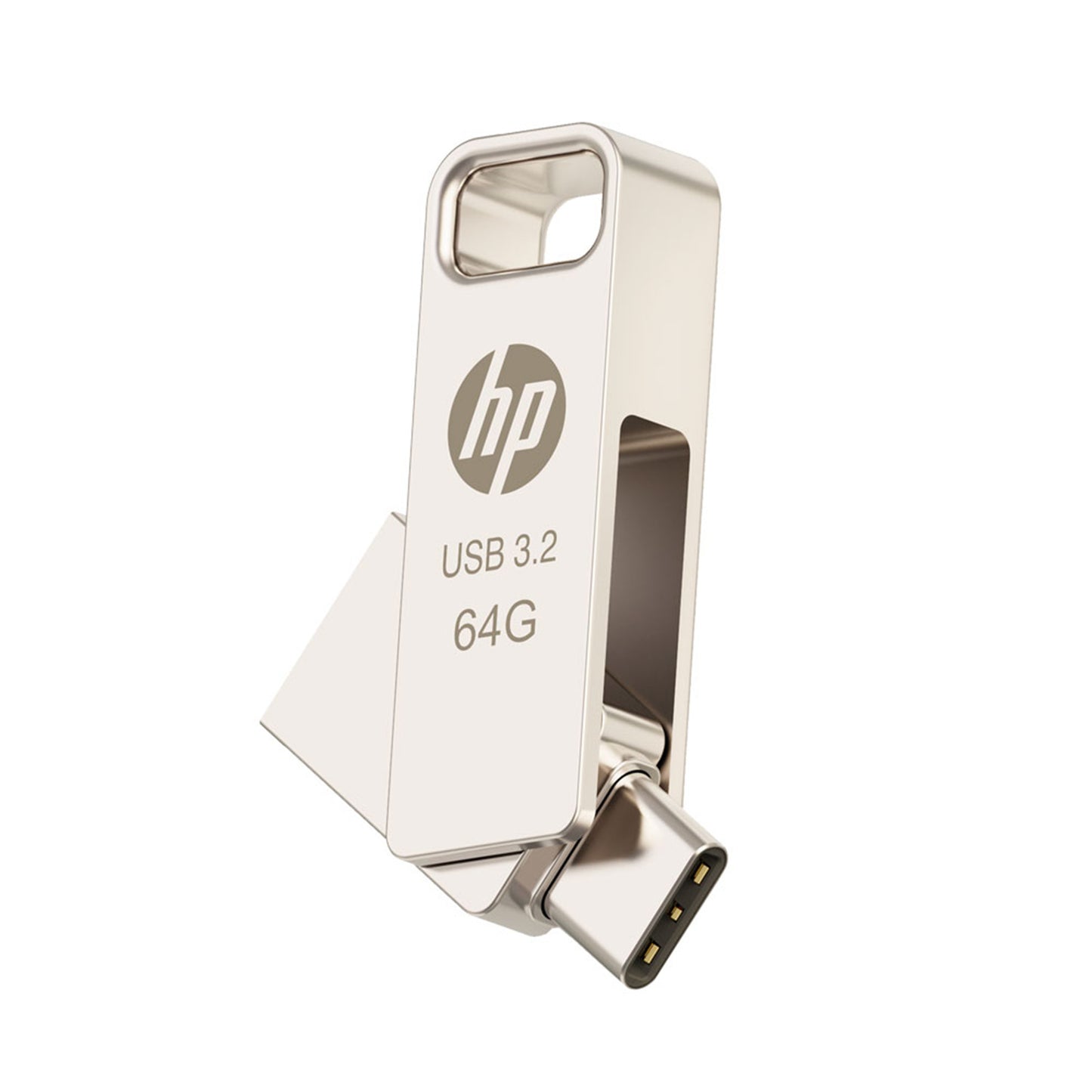 HP x206C 64GB OTG Type-C + Type-A USB 3.2 Flash Drive 2Yr Wty